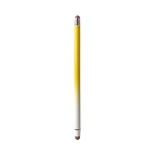 Touchscreen Tablet Stift für Telefon Touch Pen für Android Universal Stylus Pen für Lenovo iPad iPhone Xiaomi Samsung Apple Pencil (Gelb) von Hundor