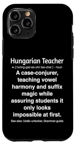 ungarische Lehrerin Hülle für iPhone 11 Pro von Hungarian Teacher Gifts & Tees