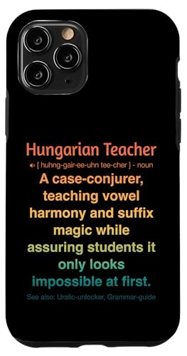 ungarische Lehrerin Hülle für iPhone 11 Pro von Hungarian Teacher Gifts & Tees