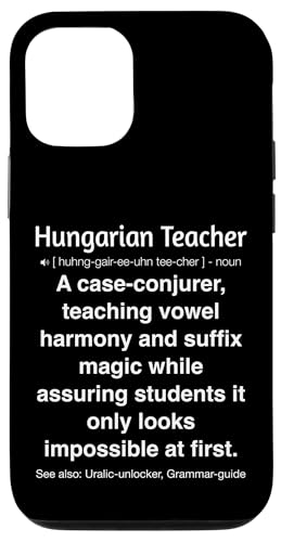 ungarische Lehrerin Hülle für iPhone 12/12 Pro von Hungarian Teacher Gifts & Tees