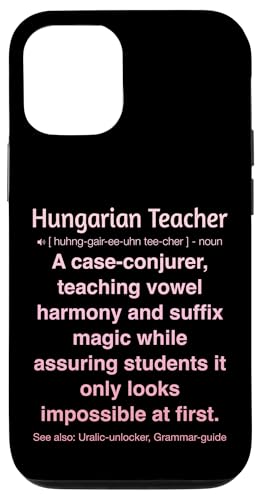 ungarische Lehrerin Hülle für iPhone 12/12 Pro von Hungarian Teacher Gifts & Tees