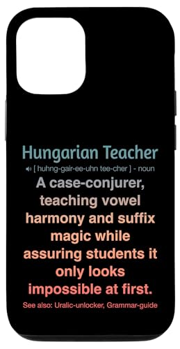 ungarische Lehrerin Hülle für iPhone 12/12 Pro ungarische Lehrerin Hülle für iPhone 12/12 Pro von Hungarian Teacher Gifts & Tees