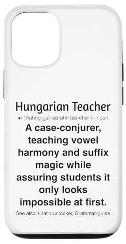 ungarische Lehrerin Hülle für iPhone 12/12 Pro von Hungarian Teacher Gifts & Tees