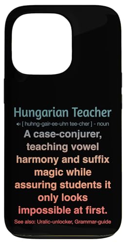 ungarische Lehrerin Hülle für iPhone 13 Pro von Hungarian Teacher Gifts & Tees