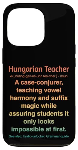 ungarische Lehrerin Hülle für iPhone 13 Pro von Hungarian Teacher Gifts & Tees