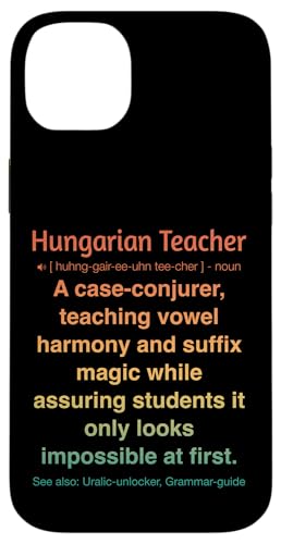 ungarische Lehrerin Hülle für iPhone 14 Plus von Hungarian Teacher Gifts & Tees