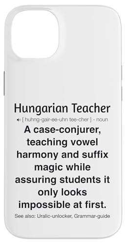 ungarische Lehrerin Hülle für iPhone 14 Plus von Hungarian Teacher Gifts & Tees