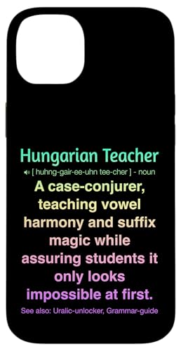 ungarische Lehrerin Hülle für iPhone 14 Plus von Hungarian Teacher Gifts & Tees