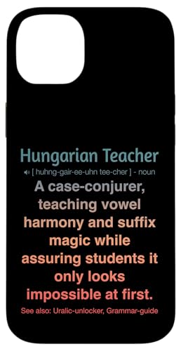 ungarische Lehrerin Hülle für iPhone 14 Plus von Hungarian Teacher Gifts & Tees