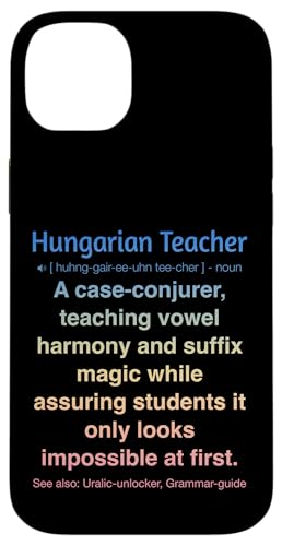 ungarische Lehrerin Hülle für iPhone 14 Plus von Hungarian Teacher Gifts & Tees
