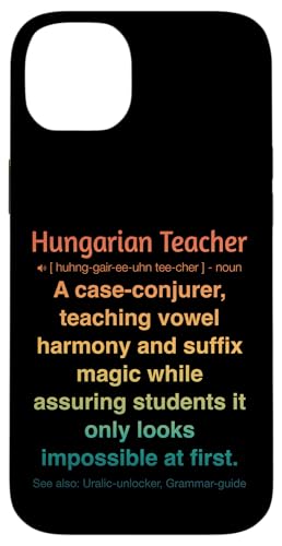 ungarische Lehrerin Hülle für iPhone 14 Plus von Hungarian Teacher Gifts & Tees