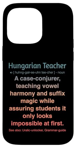 ungarische Lehrerin Hülle für iPhone 14 Pro Max von Hungarian Teacher Gifts & Tees