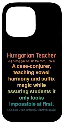 ungarische Lehrerin Hülle für iPhone 14 Pro Max von Hungarian Teacher Gifts & Tees