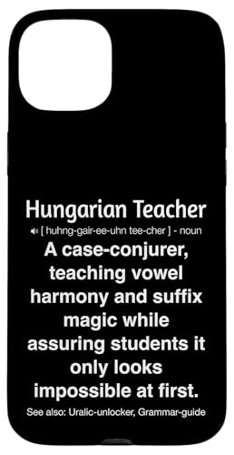 ungarische Lehrerin Hülle für iPhone 15 Plus von Hungarian Teacher Gifts & Tees