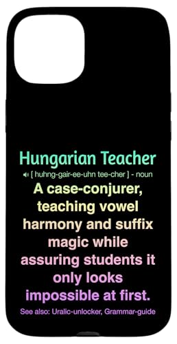 ungarische Lehrerin Hülle für iPhone 15 Plus von Hungarian Teacher Gifts & Tees