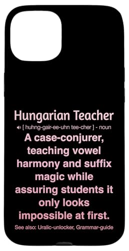 ungarische Lehrerin Hülle für iPhone 15 Plus von Hungarian Teacher Gifts & Tees