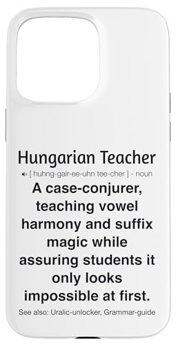ungarische Lehrerin Hülle für iPhone 15 Pro Max ungarische Lehrerin Hülle für iPhone 15 Pro Max von Hungarian Teacher Gifts & Tees
