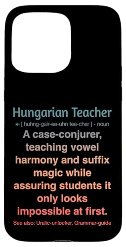 ungarische Lehrerin Hülle für iPhone 15 Pro Max von Hungarian Teacher Gifts & Tees
