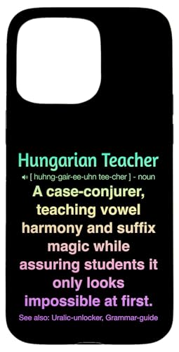 ungarische Lehrerin Hülle für iPhone 15 Pro Max von Hungarian Teacher Gifts & Tees