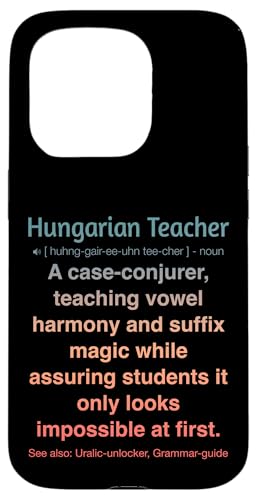 ungarische Lehrerin Hülle für iPhone 15 Pro von Hungarian Teacher Gifts & Tees