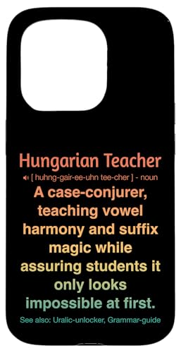 ungarische Lehrerin Hülle für iPhone 15 Pro von Hungarian Teacher Gifts & Tees