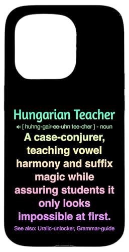 ungarische Lehrerin Hülle für iPhone 15 Pro ungarische Lehrerin Hülle für iPhone 15 Pro von Hungarian Teacher Gifts & Tees