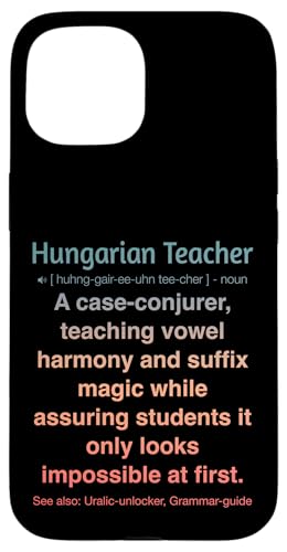 ungarische Lehrerin Hülle für iPhone 15 ungarische Lehrerin Hülle für iPhone 15 von Hungarian Teacher Gifts & Tees