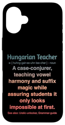 ungarische Lehrerin Hülle für iPhone 16 Plus von Hungarian Teacher Gifts & Tees