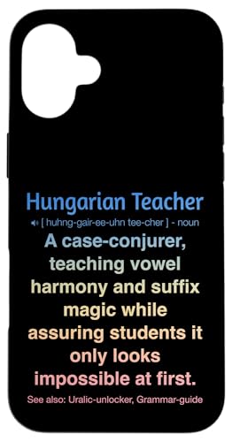 ungarische Lehrerin Hülle für iPhone 16 Plus von Hungarian Teacher Gifts & Tees