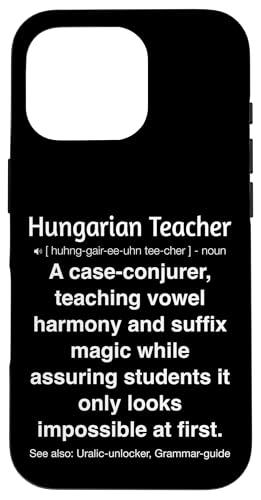 ungarische Lehrerin Hülle für iPhone 16 Pro von Hungarian Teacher Gifts & Tees
