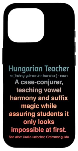 ungarische Lehrerin Hülle für iPhone 16 Pro von Hungarian Teacher Gifts & Tees