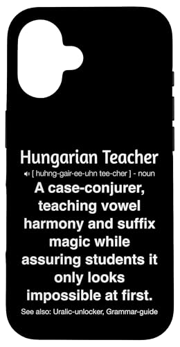 ungarische Lehrerin Hülle für iPhone 16 von Hungarian Teacher Gifts & Tees