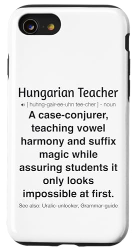 ungarische Lehrerin Hülle für iPhone SE (2020) / 7 / 8 von Hungarian Teacher Gifts & Tees
