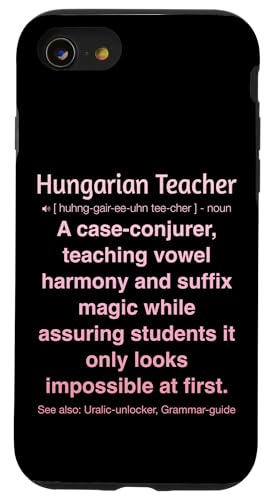 ungarische Lehrerin Hülle für iPhone SE (2020) / 7 / 8 von Hungarian Teacher Gifts & Tees
