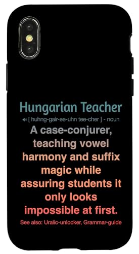 ungarische Lehrerin Hülle für iPhone X/XS ungarische Lehrerin Hülle für iPhone X/XS von Hungarian Teacher Gifts & Tees