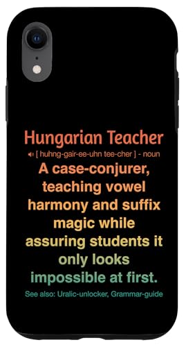 ungarische Lehrerin Hülle für iPhone XR von Hungarian Teacher Gifts & Tees