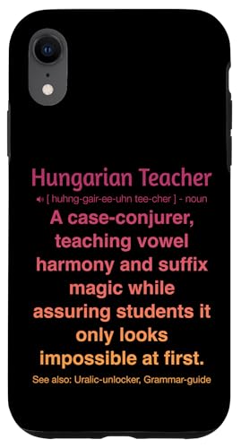 ungarische Lehrerin Hülle für iPhone XR von Hungarian Teacher Gifts & Tees