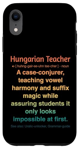 ungarische Lehrerin Hülle für iPhone XR von Hungarian Teacher Gifts & Tees