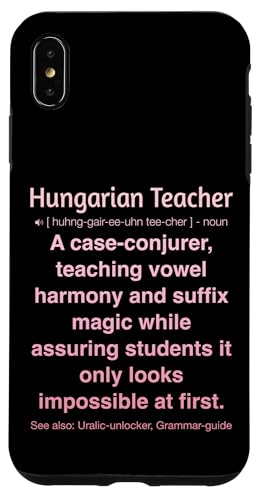 ungarische Lehrerin Hülle für iPhone XS Max von Hungarian Teacher Gifts & Tees