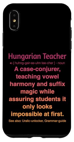 ungarische Lehrerin Hülle für iPhone XS Max von Hungarian Teacher Gifts & Tees