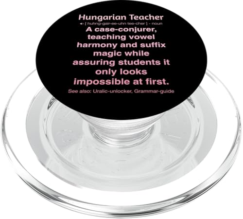 ungarische Lehrerin PopSockets PopGrip für MagSafe von Hungarian Teacher Gifts & Tees