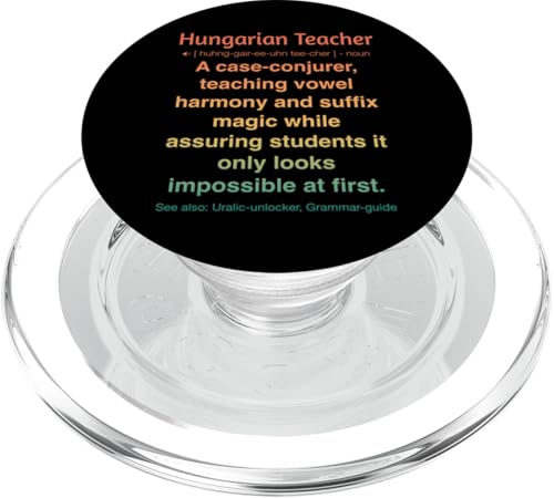 ungarische Lehrerin PopSockets PopGrip für MagSafe von Hungarian Teacher Gifts & Tees