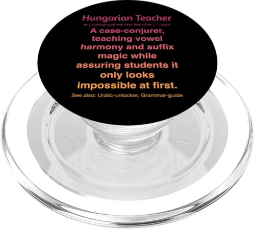 ungarische Lehrerin PopSockets PopGrip für MagSafe von Hungarian Teacher Gifts & Tees
