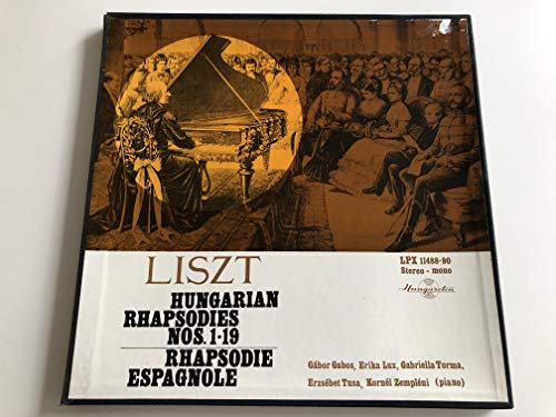 Franz Liszt: Hungarian Rhapsodies Nos. 1-19 / Rhapsodie Espagnole [Vinyl] von Hungaroton