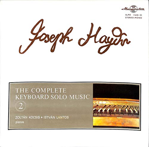 Joseph Haydn: The Complete Keyboard Solo Music 2 - SLPX 11618-22 - Vinyl Box von Hungaroton