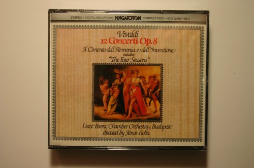 Vivaldi 12 Concerti op 8 inclu Four Seasons (2 CD Box Set) (Hungaroton) von Hungaroton