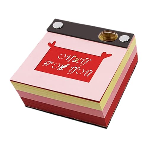 HunicandIU 3D-Kalender | 3D Notizblock Kalender | Wiederbeschreibbarer Notizblock Für Homeoffice, Unterricht & Schreibtisch – Ideales Geschenk Für Erwachsene Und Frauen Zu Ostern HunicandIU 3D-Kalender | 3D Notizblock Kalender | Wiederbeschreibbarer Notizblock Für Homeoffice, Unterricht & Schreibtisch – Ideales Geschenk Für Erwachsene Und Frauen Zu Ostern von HunicandIU