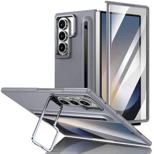 Handy-Flip-Hülle Camera Stand Compatible with Samsung Galaxy Z Fold 7 Case with Built-In New Compact S Pen Slot, Case with Screen Protector Folding Series Protective Cover W/ Regular Stylus Schutzhüll Handy-Flip-Hülle Camera Stand Compatible with Samsung Galaxy Z Fold 7 Case with Built-In New Compact S Pen Slot, Case with Screen Protector Folding Series Protective Cover W/ Regular Stylus Schutzhüll von HurrayB
