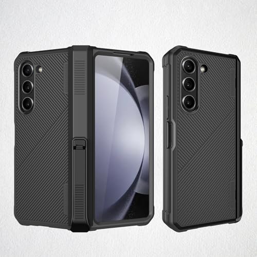 Handy-Flip-Hülle Stoßfestes Scharniergehäuse Compatible with Samsung Galaxy Z Fold 5, integrierter Displayschutz, Ganzkörper-Schutzhülle mit unsichtbarem Ständer Compatible with Samsung Galaxy Z Fold Handy-Flip-Hülle Stoßfestes Scharniergehäuse Compatible with Samsung Galaxy Z Fold 5, integrierter Displayschutz, Ganzkörper-Schutzhülle mit unsichtbarem Ständer Compatible with Samsung Galaxy Z Fold von HurrayB