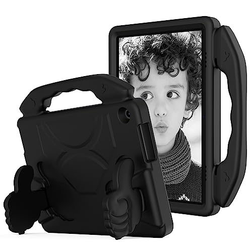 HurrayB Tablet PC Hülle Compatible with Lenovo Tab M10 HD TB-X505F TB-X505L 10.1" Tablet Case for Kids Lightweight Eva Shockproof Protective Handle Stand Cover Kid Friendly Case Schutzhülle(Black) von HurrayB